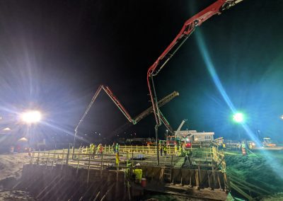 Concrete pumping