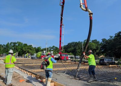 Concrete pumping