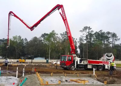 Concrete pumping